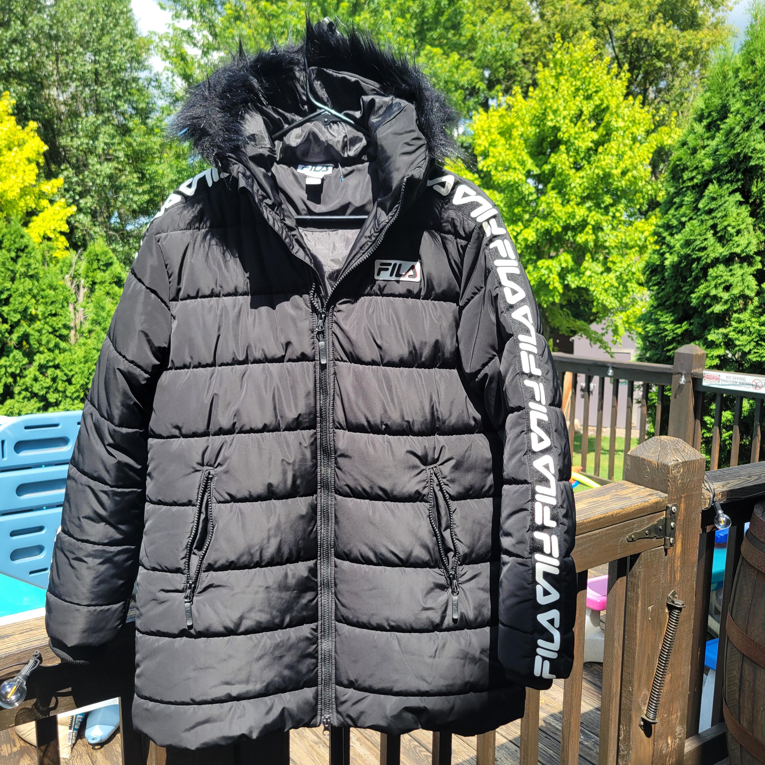 Trendclic Fila Pullover Herren Rot Damen Jacke Only Jeansjacke Mit