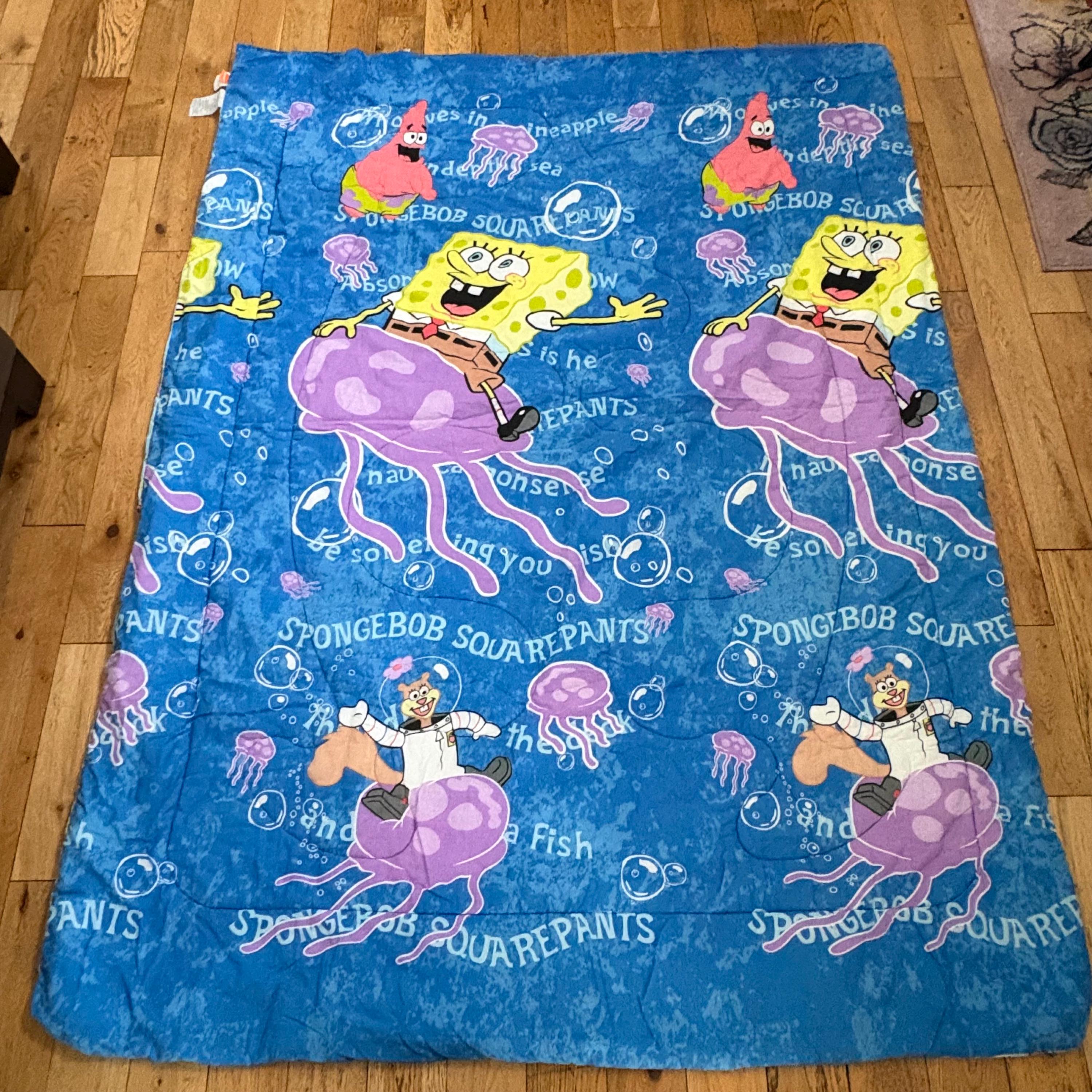 Vintage Spongebob Comforter - Etsy