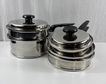 Lifetime Cookware Set T304cc 12 Element Solar Cap Stainless Steel 8 piece