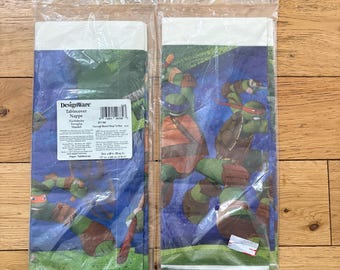 Y2k teenage Mutant Ninja Turtles 2 Pcs TMNT Paper Tablecover Designware 2012