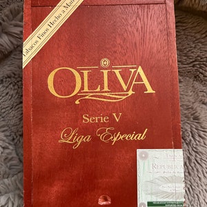 Empty cigar box