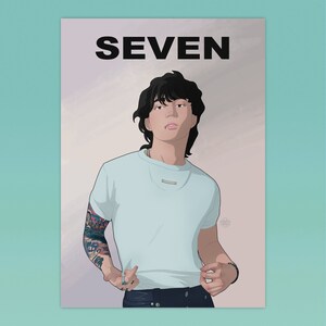 K-Pop Drucke | Stray Kids, Jungkook, BTS, SKZ, Han Jisung, Hyunjin, Weihnachtsabend, Venom, Maniac, Seven, Bang Chan, Felix, Changbin, JK