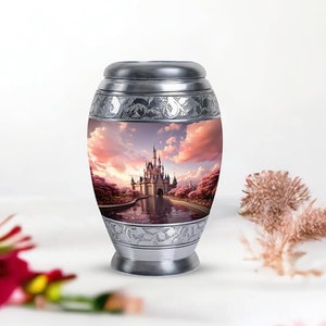 Cremation Urn, Memorial Urn for Human Ashes, Decorative Keepsake Urn, Personalized Funeral Urn, Majestic Tribute Urn, for Male and Female