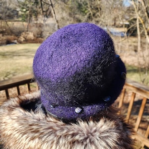 Wool Felted Women's Hat