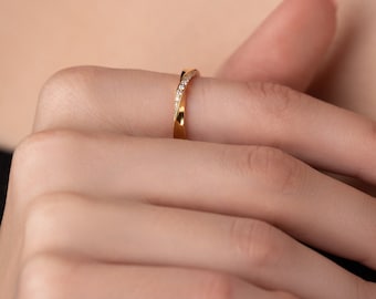 Stackable Multi Stone Ring