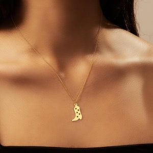 18K Gold Plated Cowboy Boot Necklace: Sterling Silver Western Jewelry