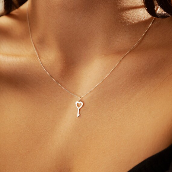 Collier Cœur Ouvert Argent 925 Plaqué Or Rose Silverly - Bijou élégant Pour Femme