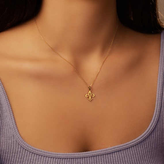 Collier Avec Pendentif En Plaqué Or - Modèle 114-48/A0-88 - Occasion