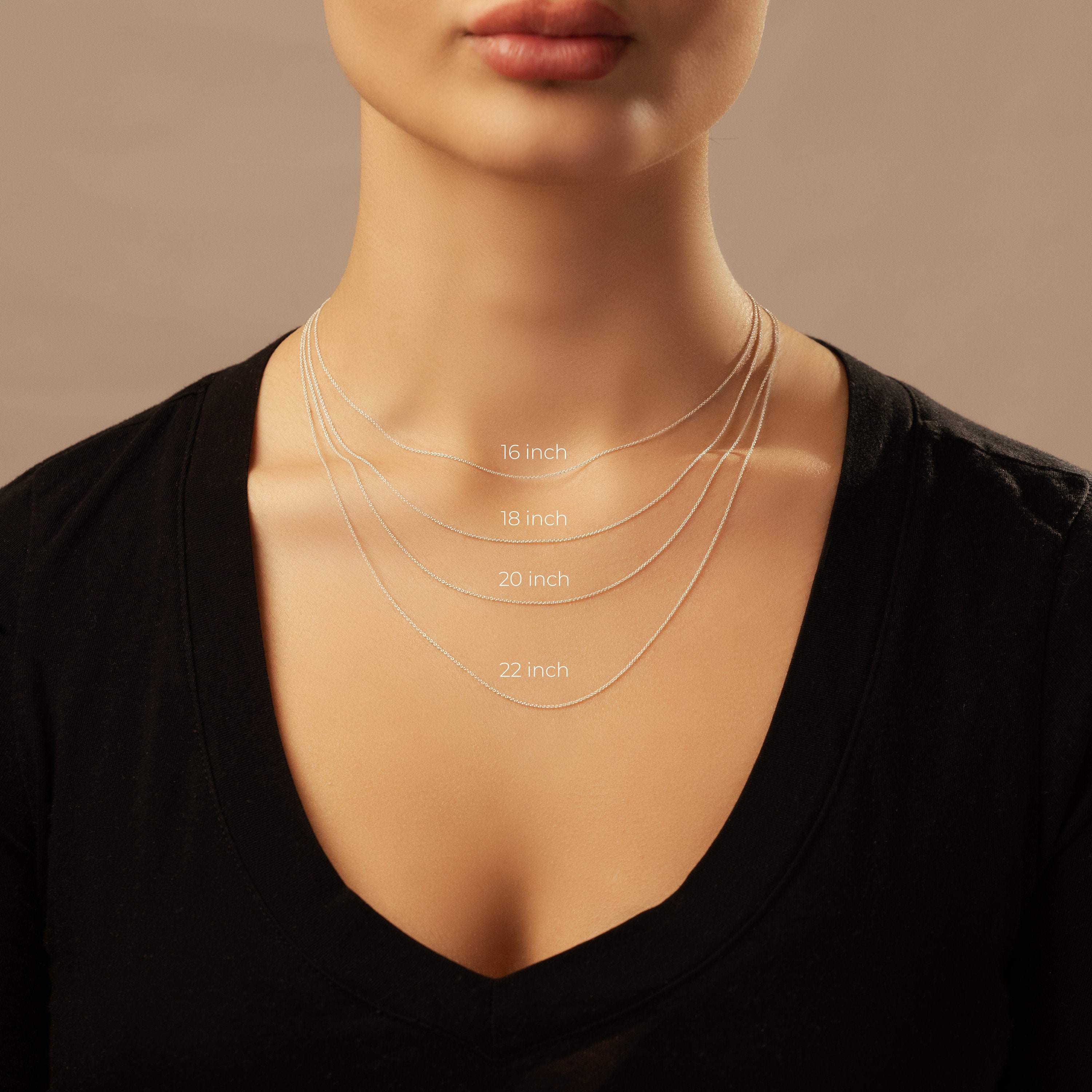 Sterling Silver Charm Pendant Necklace With Seven CZ Stones
