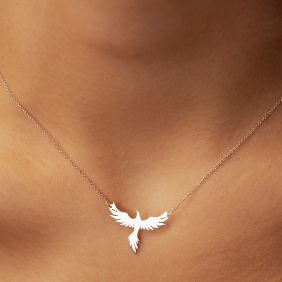 AeraVida Collana Fenice Rising In Argento 925 - Simbolo Di Rinascita E Forza - 4