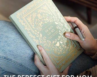 Personalized Men Journal Custom Father's Day Gift for Dad Story Journal Family Heirloom Keepsake Memory Book Tell Me Your Story Dad Gift Him