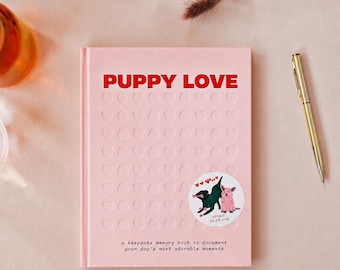 Puppy Love Keepsake Memory Book: Dog Photo Album (Dog Mom)