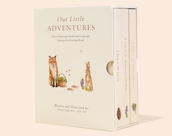 Our Little Adventures: 3 Book Box Set for Babies & Toddlers (The Perfect Kid's Story Books, Easter Book, Board Book Set, Montessori Books)