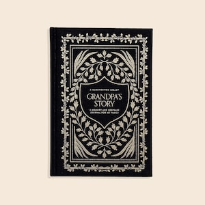Grandpa&#39;s Story: A Memory Book and Keepsake Journal For Grandpa (Gift For Grandpa, Guided Legacy Journal, Grandpa Gift)