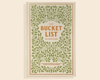 Our Bucket List Adventures: A Bucket List Journal For Couples - Wedding Gift, Anniversary Gift, Gift For Couples, Christmas Gift for Couple