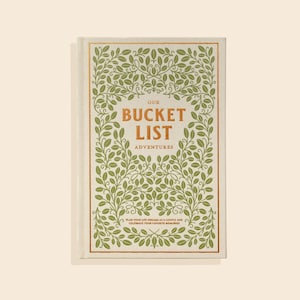 Our Bucket List Adventures: A Bucket List Journal For Couples - Wedding Gift, Anniversary Gift, Gift For Couples, Christmas Gift for Couple