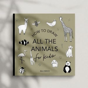 How to Draw Animals: Step-by-Step Drawing Book for Kids