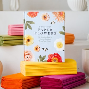 Crepe Paper Flowers Crafting Guide: 30+ Tutorials