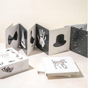 Tummy Time Box Set: A 3-Book Box Set of High-Contrast Art for Visual Stimulation at Tummy Time image 1