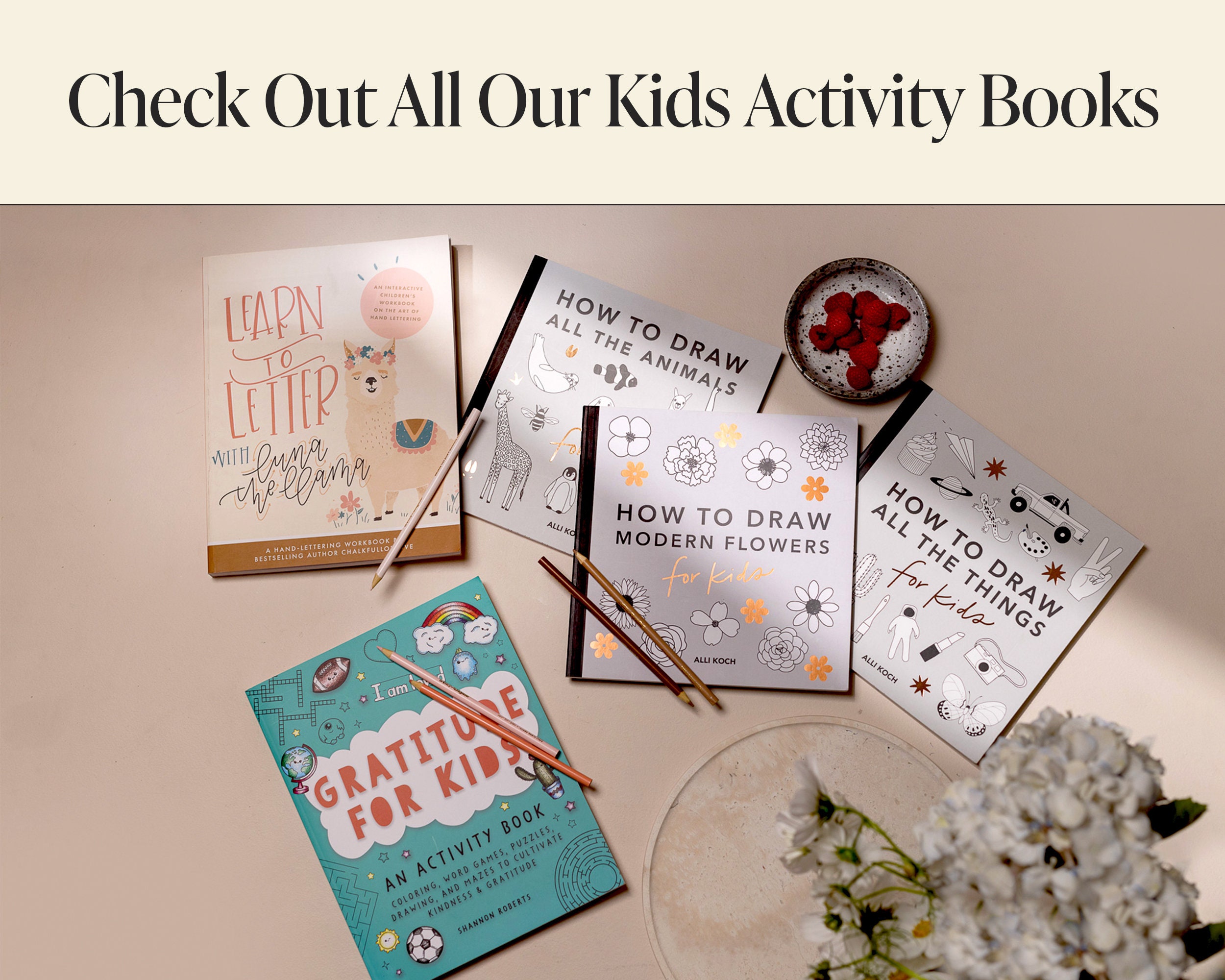 All the Things: A Drawing Book for Kids, 40+ Easy to Follow Step-by ...
