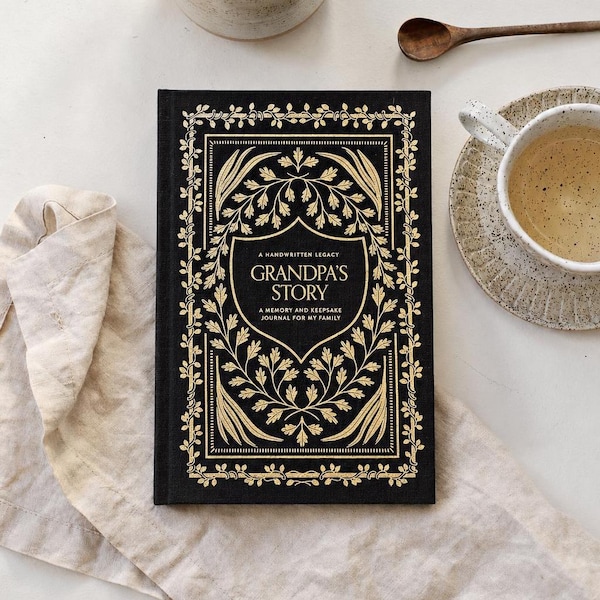 Grandpa's Story: A Memory Book and Keepsake Journal For Grandpa (Gift For Grandpa, Guided Legacy Journal, Grandpa Gift)