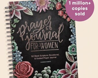 52-Week Guided Prayer Journal for Women: Christian Devotional Planner