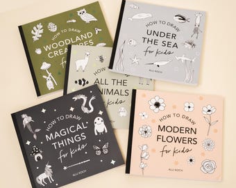 How to Draw Books for Kids: 5-Book Box Set - 200+ Projects