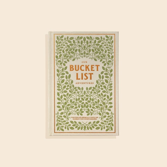 Our Bucket List Adventures: A Bucket List Journal For Couples - Wedding Gift, Anniversary Gift, Gift For Couples, Valentines Gift