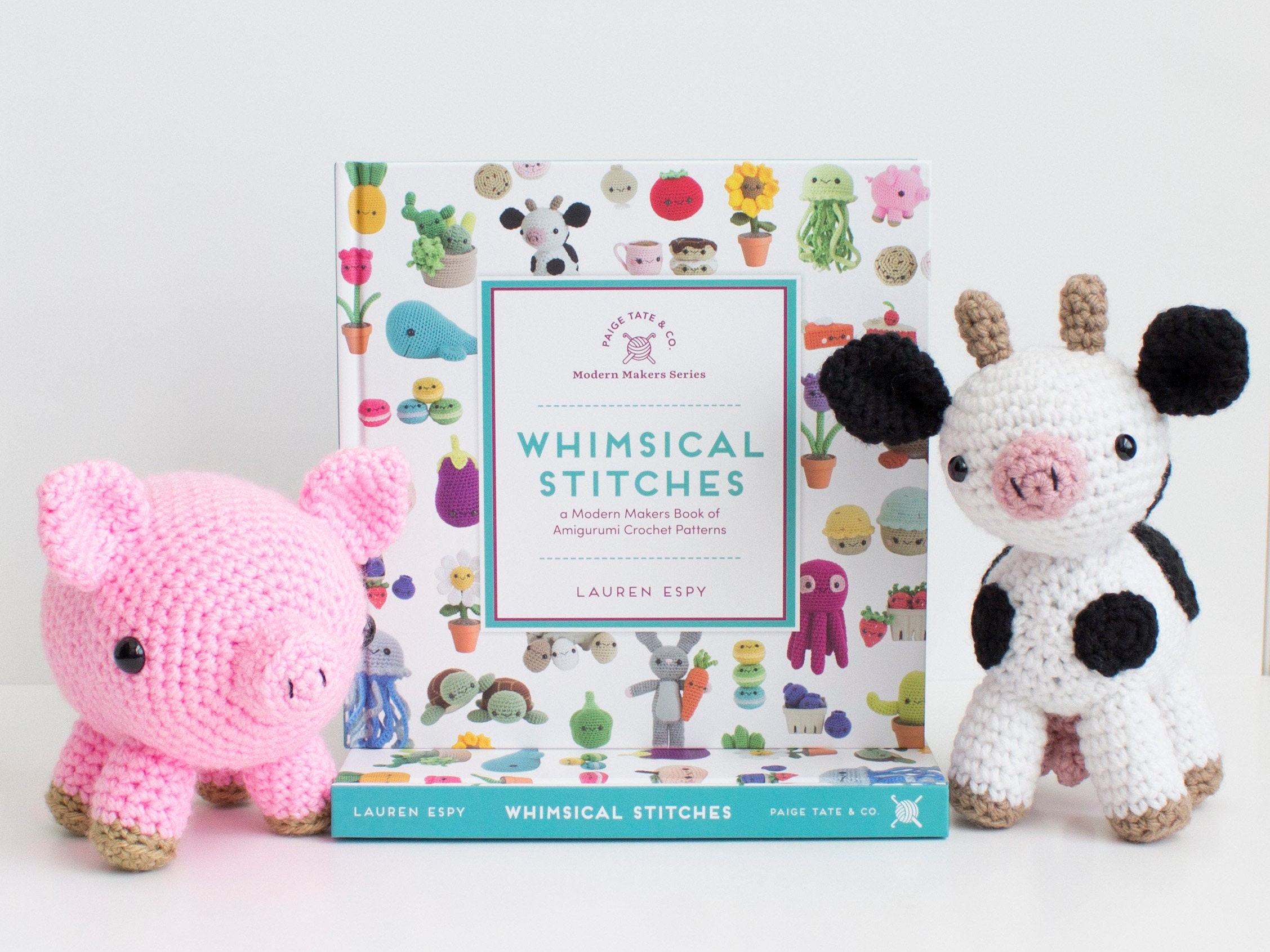  Whimsical Stitches: A Modern Makers Book of Amigurumi Crochet  Patterns: 9781944515638: Espy, Lauren, Paige Tate & Co.: Arts, Crafts &  Sewing