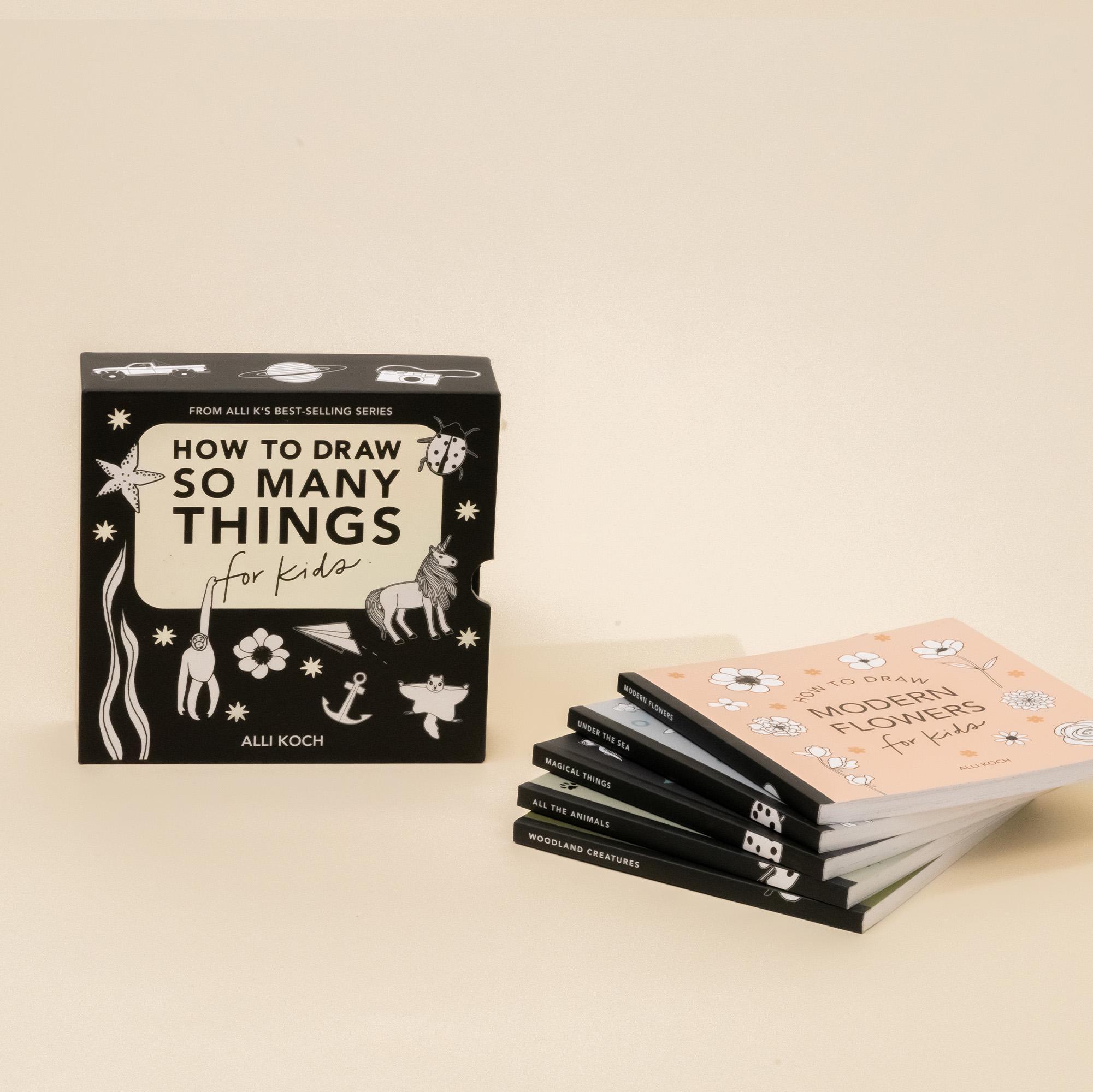 How to Draw Books for Kids: 5-book Box Set - 200+ Projects - Etsy