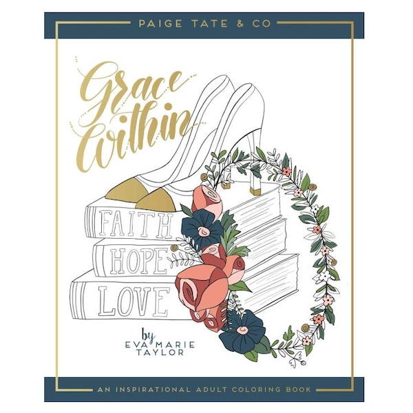 Grace Within : un livre de coloriage pour adultes d'inspiration chrétienne