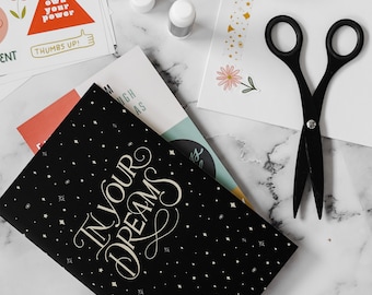 Vision Board Kit: Guided Journal, Stickers, Craft Supplies