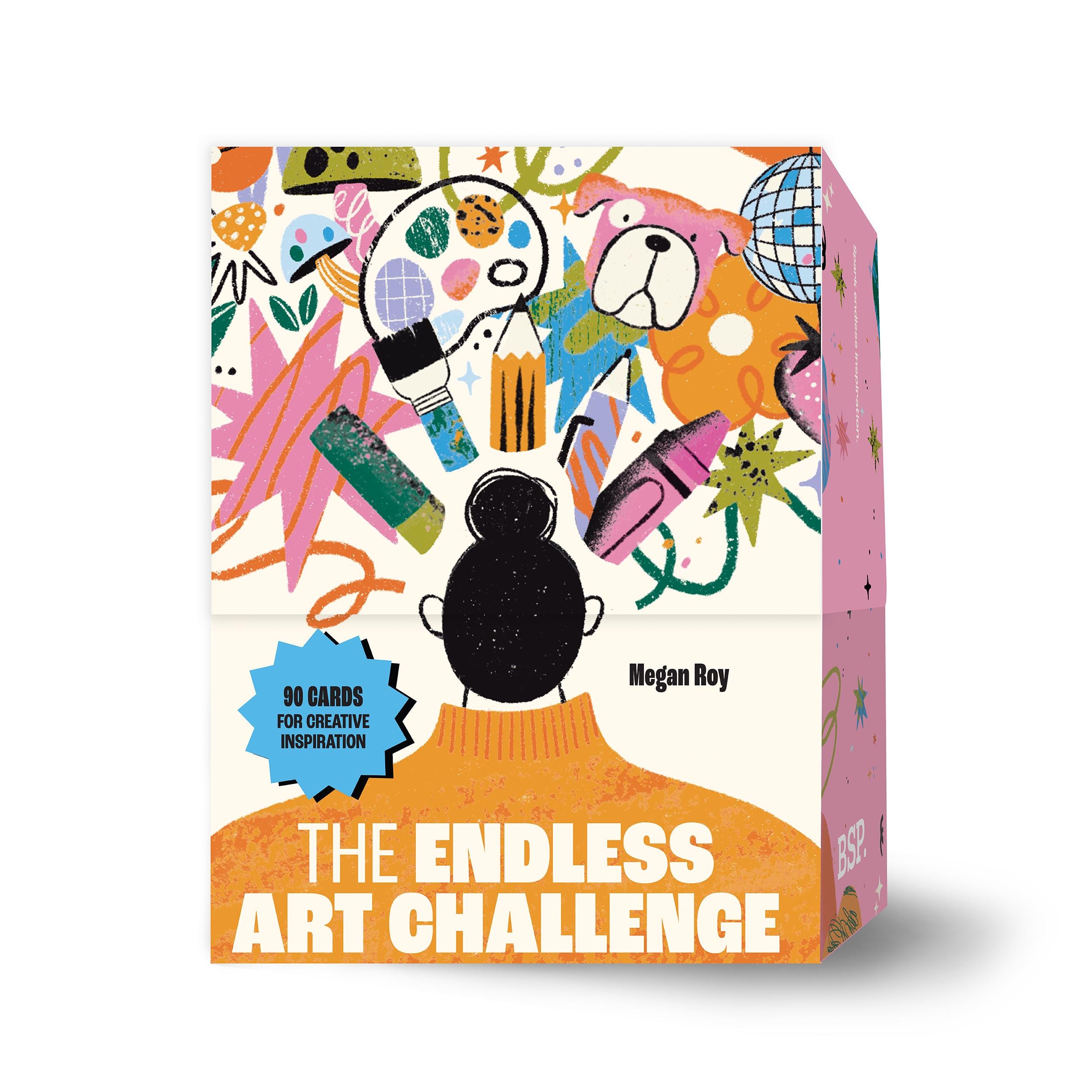Art Challenge Card Deck: 90 Creativity Prompts for Endless Inspiration