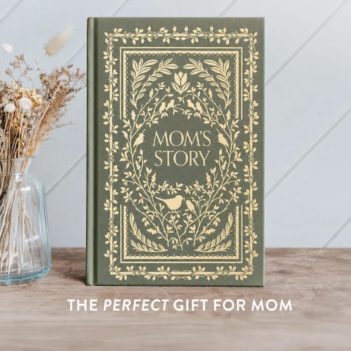 Libro de recuerdos "La historia de mamá": Un regalo significativo para mamá en el Día de la Madre.