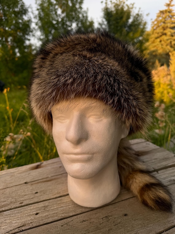 80s Genuine Raccoon Fur Hat Vintage | Accessories | 8s Genuine Raccoon Fur Hat | Poshmark main image 2
