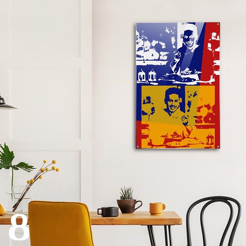 Pop Art on ACRYLIC 712, Wall Art, Wall Design, Wall Decor, Home Decor