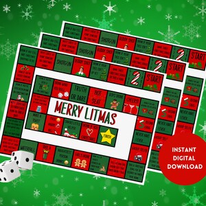 Holiday Drinking Game, Party Game, Adult Drinking Game, Drinking Game, Game Night, Christmas Party, Christmas Drinking Game, Holiday Party