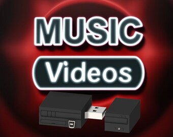 Every Music Video For Artists Of Your Choice - Custom Music Videos USB flash bar