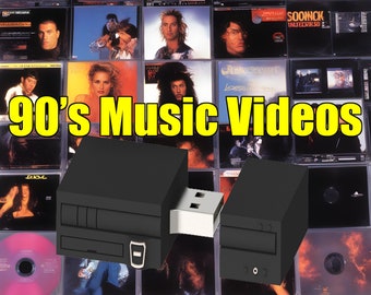 90er Musikvideos auf USB