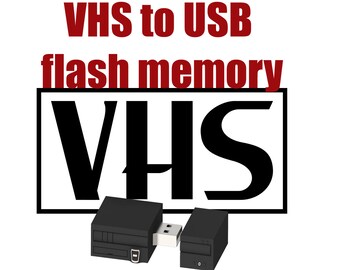 VHS to USB flash memory