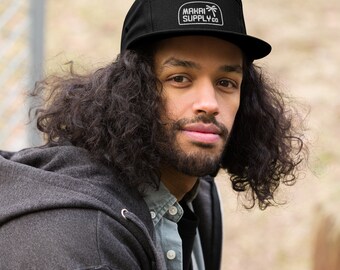 Makai Supply Co. Five Panel Hat | Camper Hat, Baseball Hat, Black Hat, Adventure Hat, Outdoor Hat, Minimalist Hat