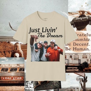 Morgan Wallen Hardy Ernst Country Just Livin the dream Softstyle T-Shirt