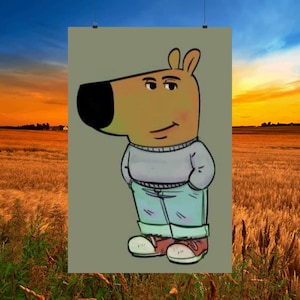 Chill Guy Vertical Poster