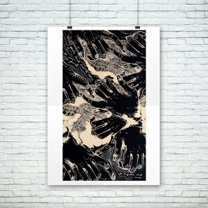 Digital print, Emotional Art, Wall Decor, Tote Bag print, Downloadable Print Decor, Home Decor