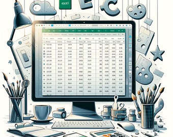 Feuille de Calcul Excel/OpenCalc pour la Tarification de Vos Créations (Pâquerette)