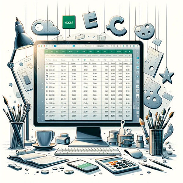 Feuille de Calcul Excel/OpenCalc pour la Tarification de Vos Créations (Pâquerette)