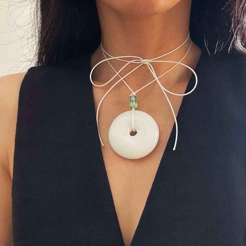 White Marble  - Necklace main image 0
