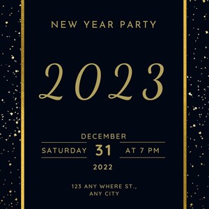 New Year Party Invite