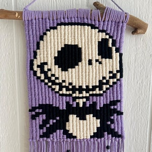 ジャック・スケリントンのマクラメピクセル壁掛け（大型）