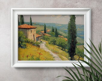 【ヴィンテージ絵画】ヨーロッパ絵画 風景画 ヨーロッパの都市風景画 オリジナルヨーロッパの壁アート